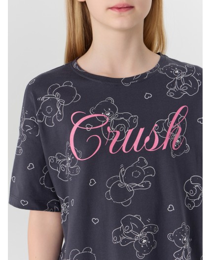 Сорочка медвежата на графите