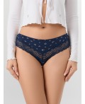 Трусы цветочки на синем