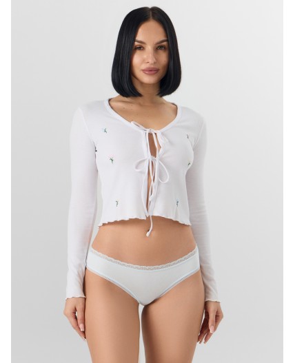 Трусы нежно -голубой