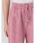 Брюки ACID WASH пыльный розовый