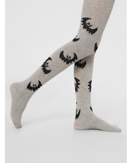 Колготки серый меланж