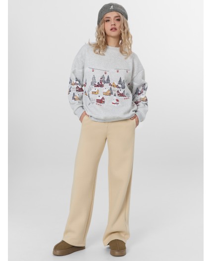 Брюки св.бежевый