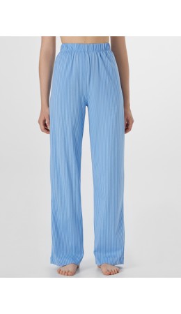 Брюки сине -голубая полоска