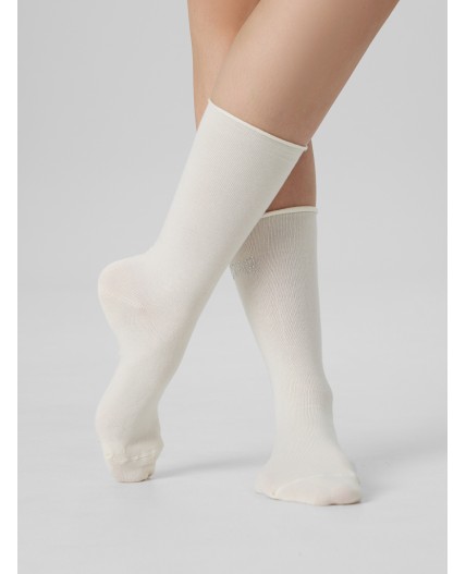 Носки молочный /игристая
