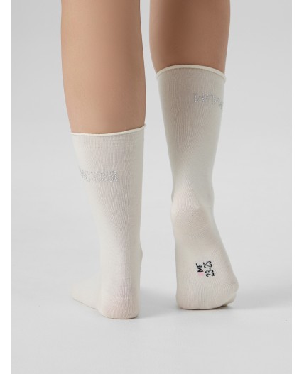 Носки молочный /игристая
