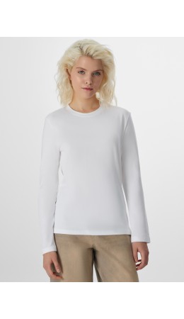Лонгслив белый