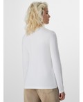 Лонгслив белый