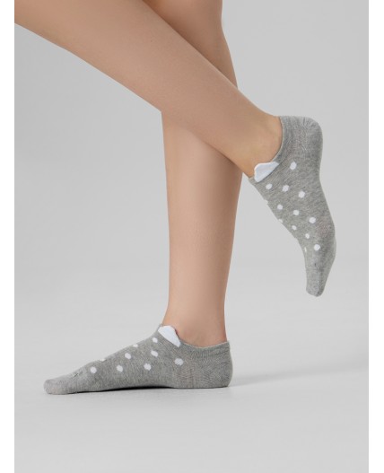 Носки серый меланж