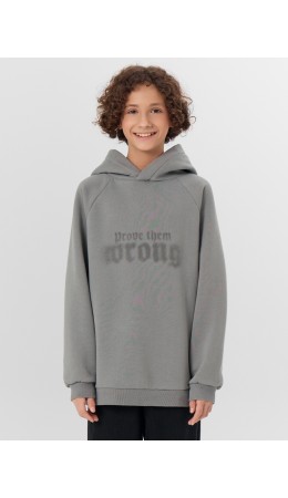 Худи серый 'спрей'