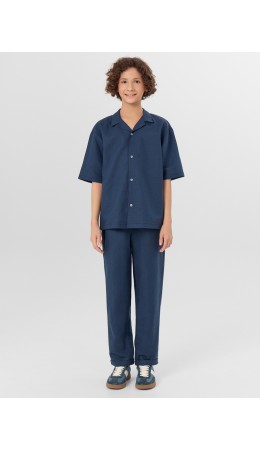 Костюм полуночный синий