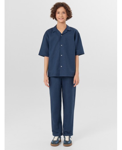 Костюм полуночный синий