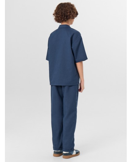 Костюм полуночный синий