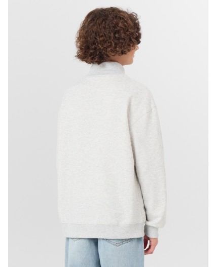 Толстовка серый меланж 4306-А +печать2