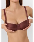 Бюстгальтер шоколадный мокко