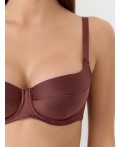 Бюстгальтер шоколадный мокко