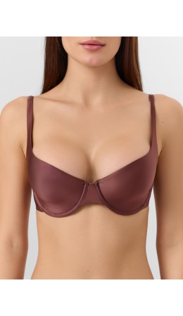 Бюстгальтер шоколадный мокко
