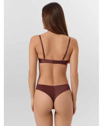 Бюстгальтер шоколадный мокко