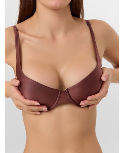 Бюстгальтер шоколадный мокко