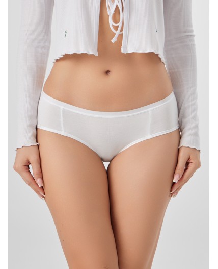 Трусы белый + обжаренный миндаль + черный