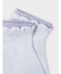 Носки белый /св.лаванда