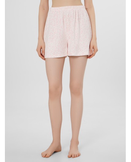 Комплект розовый леопард