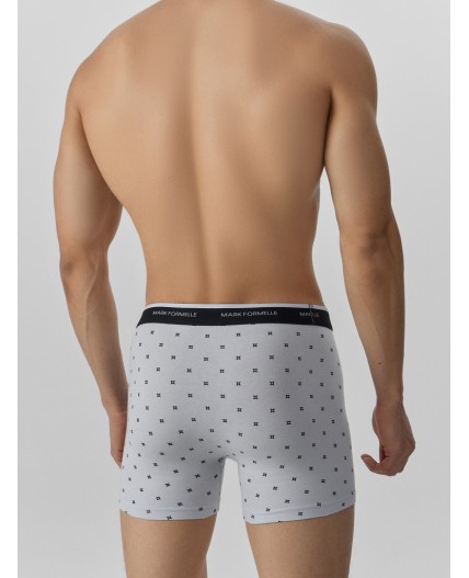 Трусы квадраты на св.сером