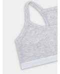 Бюстье серый меланж 4306-А