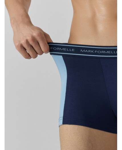 Трусы глубокий синий +пыльно -голубой1