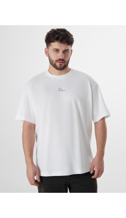 Футболка белый +печать5