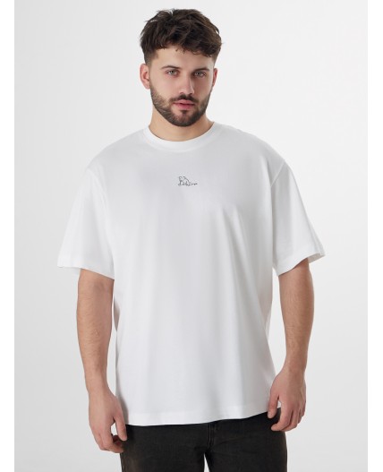 Футболка белый +печать5