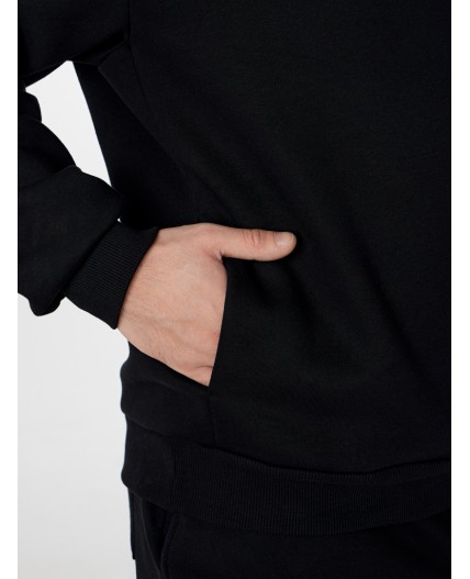 Худи черный +печать3