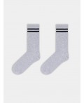 Носки св.серый меланж