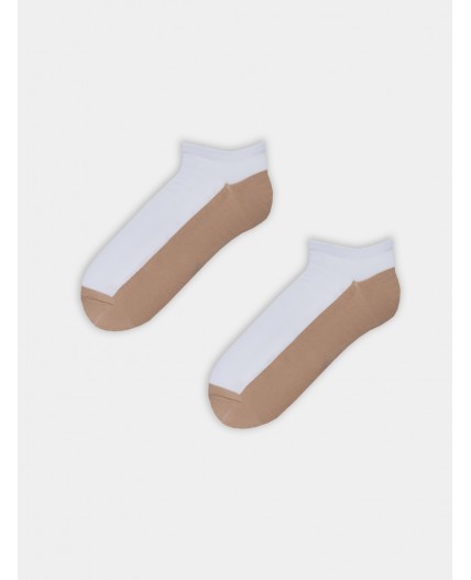 Носки белый /капучино