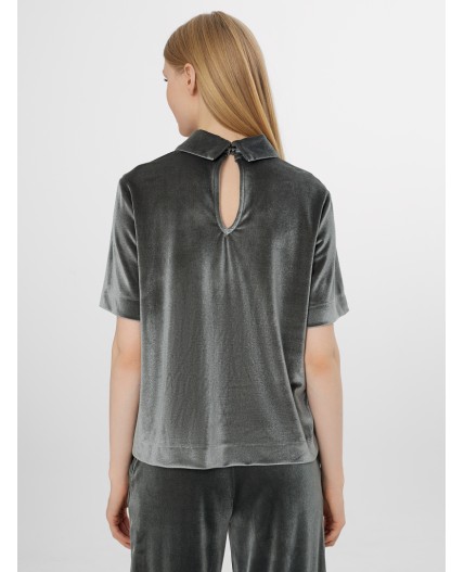 Поло глубокий зеленый