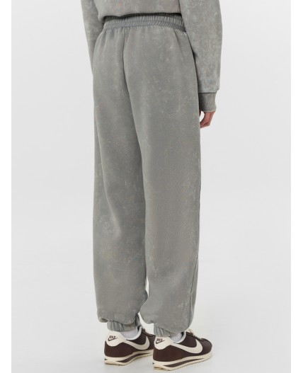 Брюки ACID WASH серый