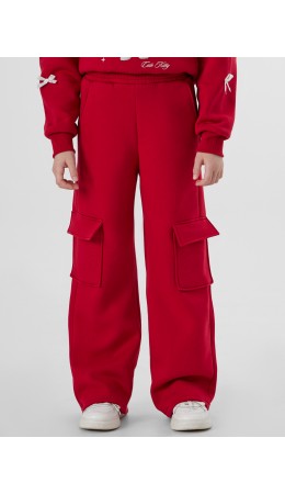 Брюки т.красный