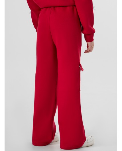 Брюки т.красный