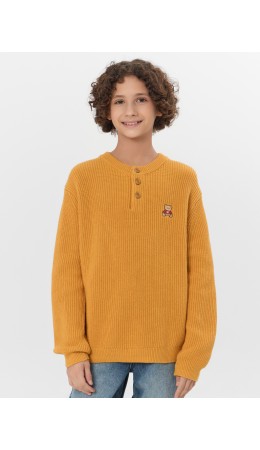 Джемпер охра