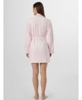 Халат розовая полоска