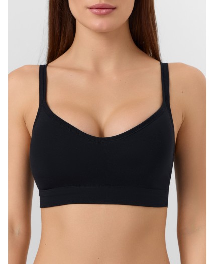 Бюстье черный