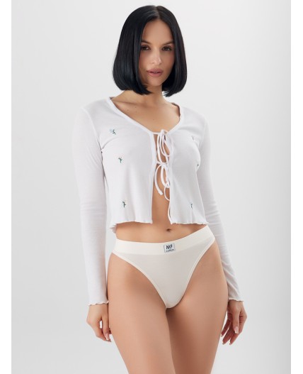 Трусы молочный +морской туман +макадамия