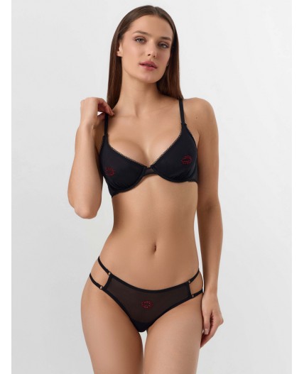 Бюстгальтер черный1