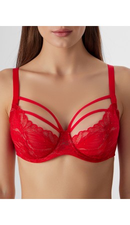 Бюстгальтер красный