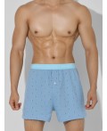 Трусы узор на пыльно -голубом