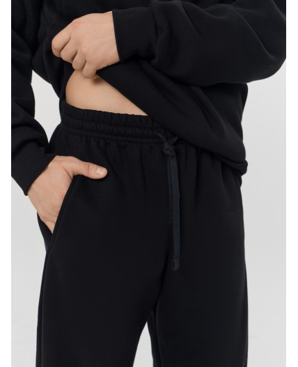 Джоггеры черный +печать2