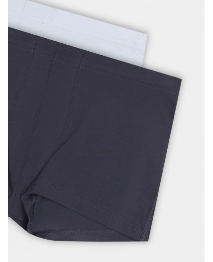 Трусы св.серый +т.серый