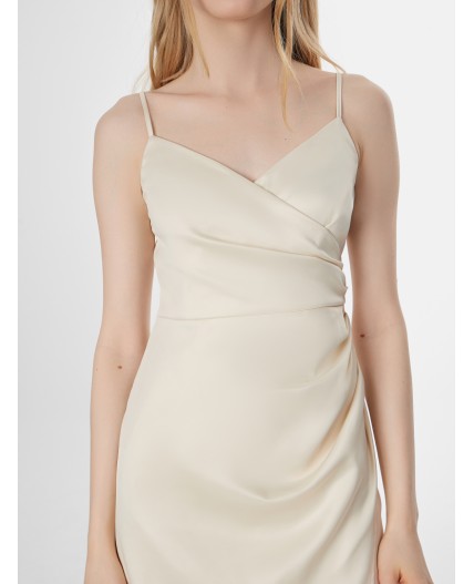 Платье сливочное масло