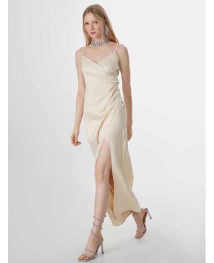 Платье сливочное масло