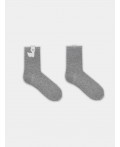 Носки серый меланж