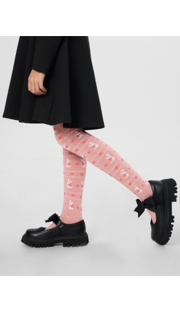 Колготки сухая роза